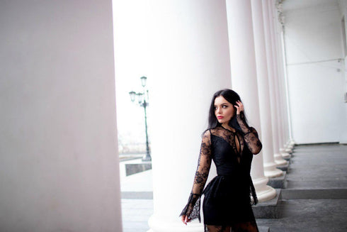 Lace dress Long evening gown